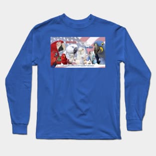 July banner design Long Sleeve T-Shirt